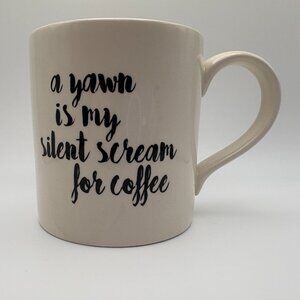 Royal Stafford a yawn is my silent scream for coffee Funny Coffee Mug (SKU304MI)